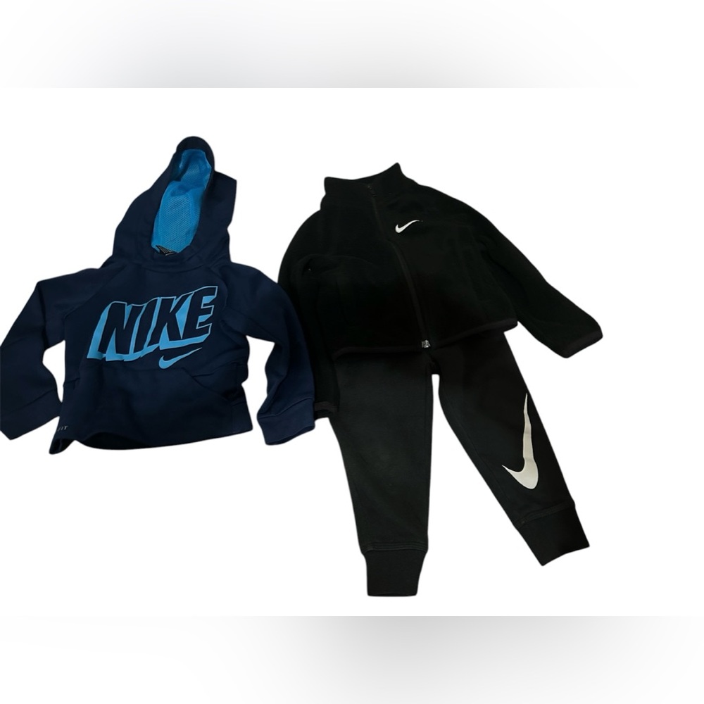 Nike two sweater and one  sweaters  pants size 2t boy  Bundle
